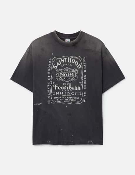 Saint Michael SAINT Mxxxxxx × NEIGHBORHOOD STHD.Fearless Short Sleeve T-shirt