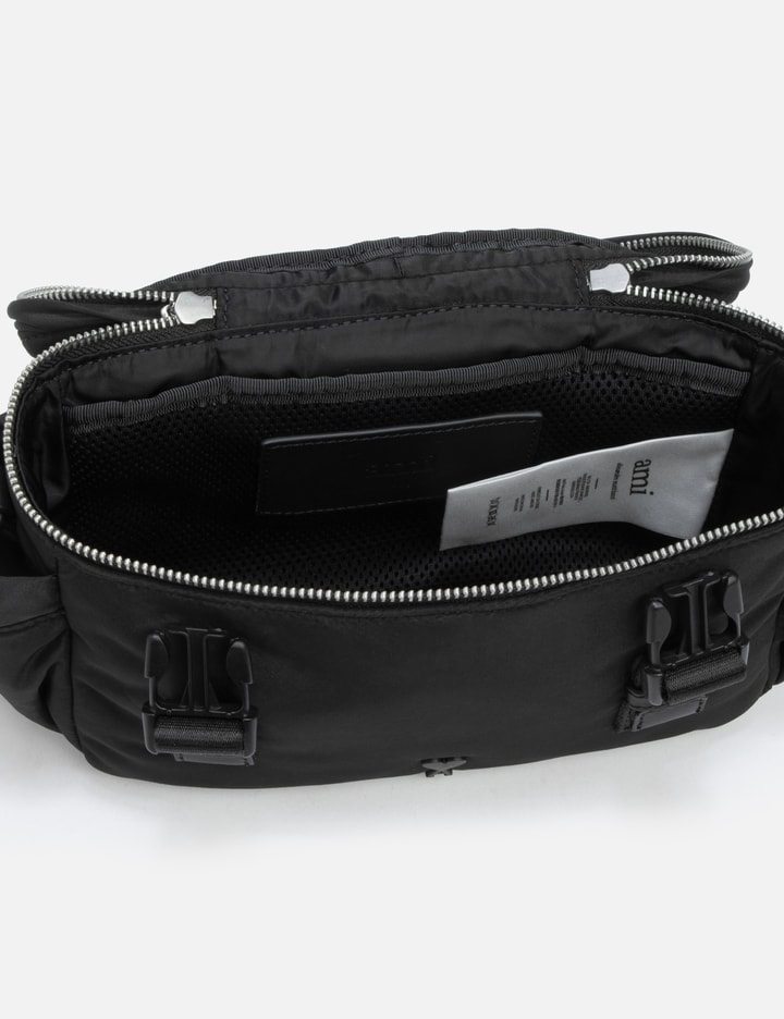 Ami Alexandre Mattiussi Adc Messenger Bag In Black