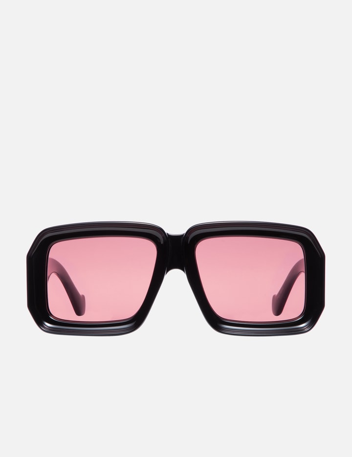 Louis Vuitton LV Rise Square Sunglasses Clear/Blue for Men