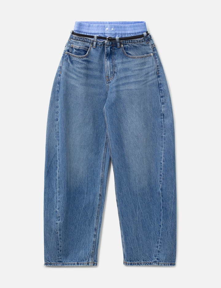 알렉산더왕 Prestyle Blow Up Jeans With Leather Belt