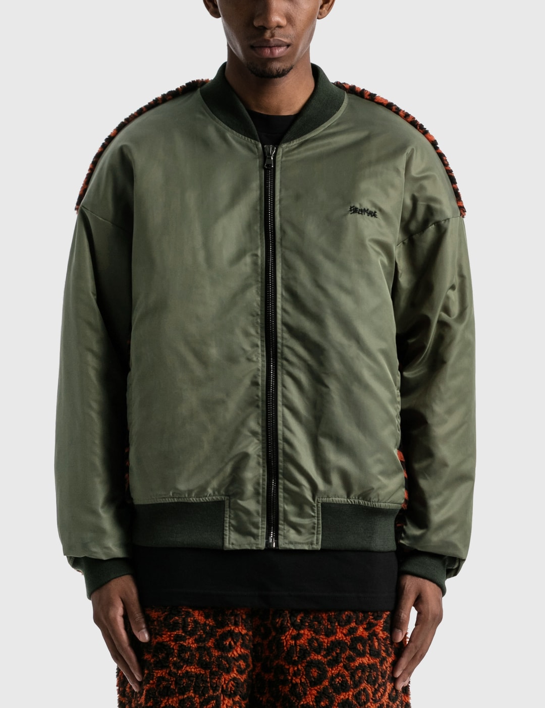 Bomber Techno Animalier Jacket view 13