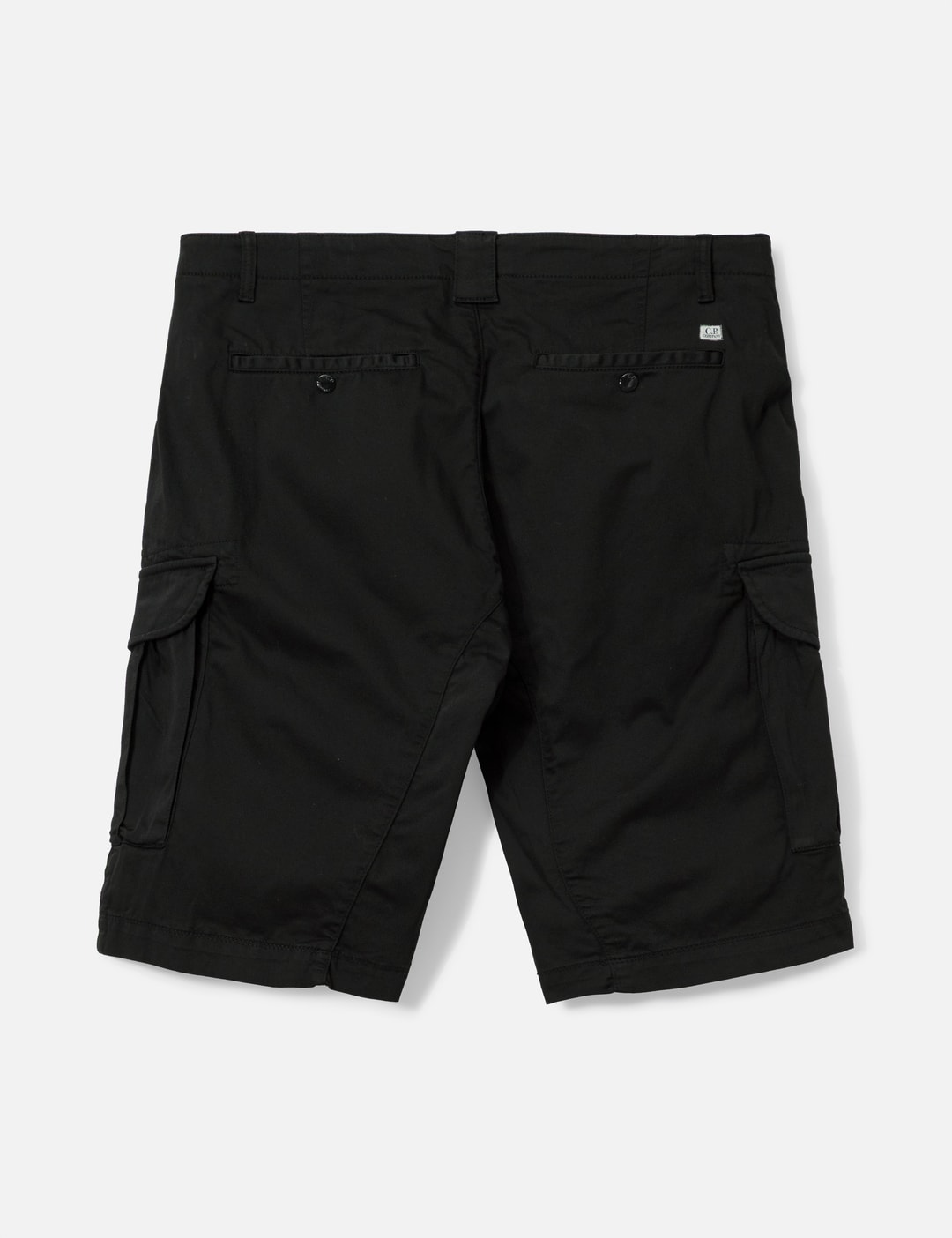 Bermuda Cargo In Satin Stretch view 9