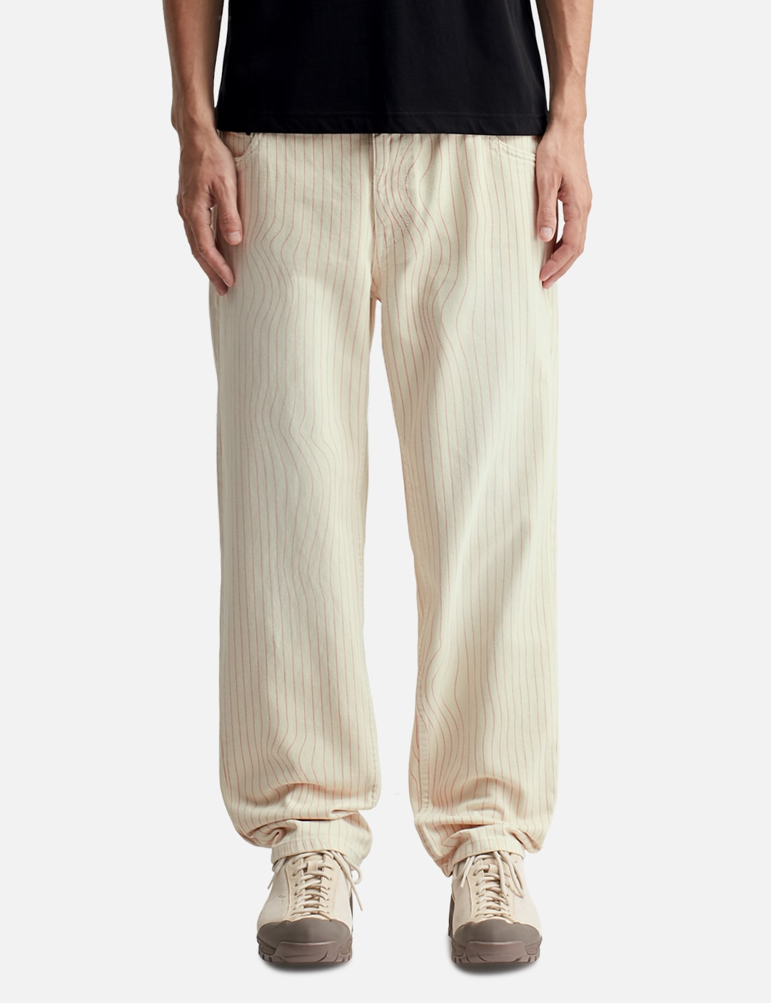 Classic Relaxed Denim Pants view 12