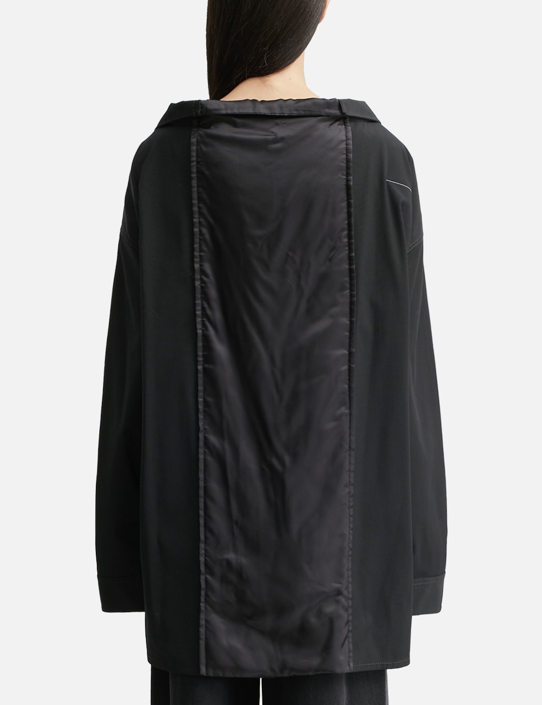 Technical Poplin Shirt Dress view 16