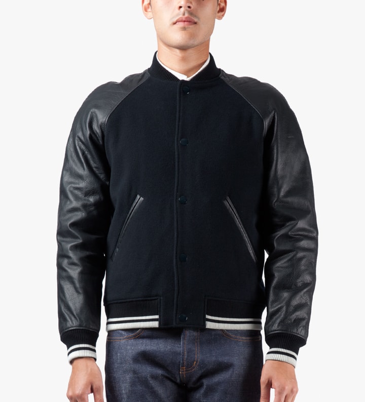 Dark Navy Teddy Kenickie Jacket Placeholder Image