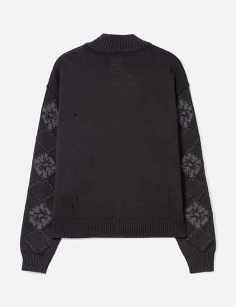 Button Up Cardigan Ethnic Sleeves view 8