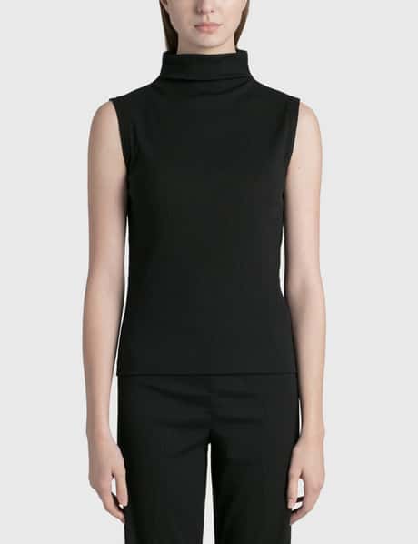 Jil Sander High-Neck Sleeveless Top