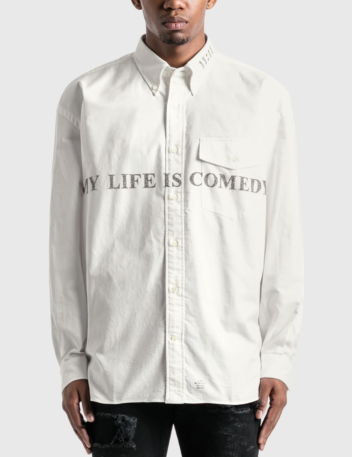 "MY LIFE IS COMEDY" B.D Shirt Placeholder Image