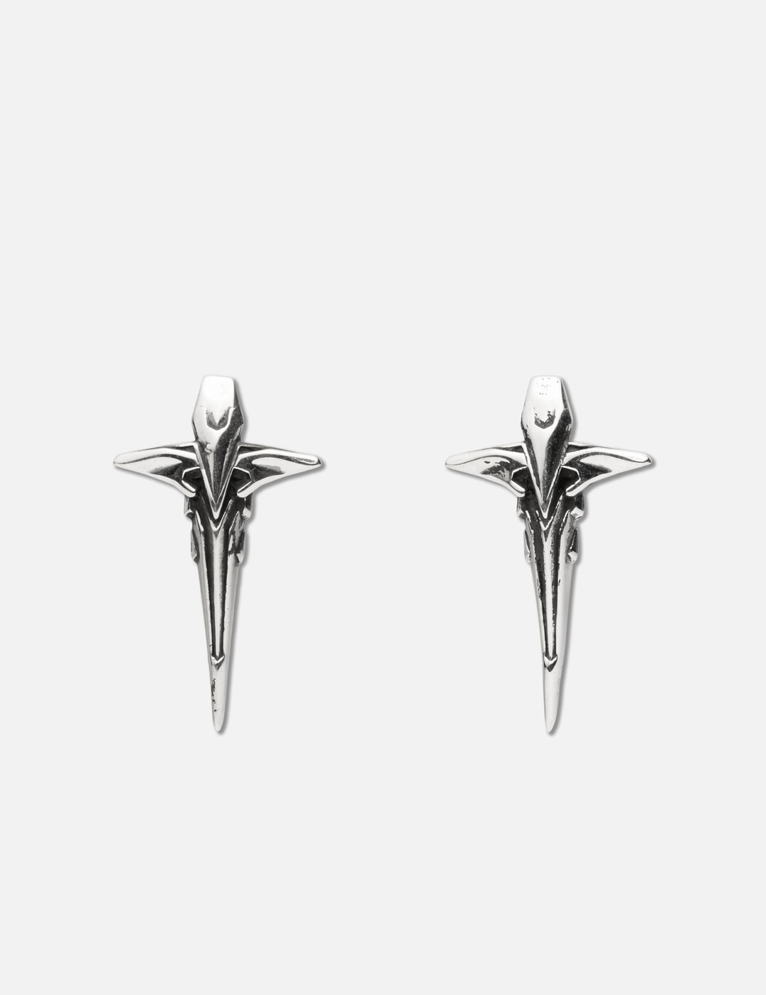 Mechanic Cross Earrings view 4