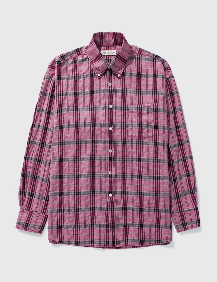 OUR LEGACY(アワーレガシー) BORROWED SHIRT Big Lumbercheck Print 