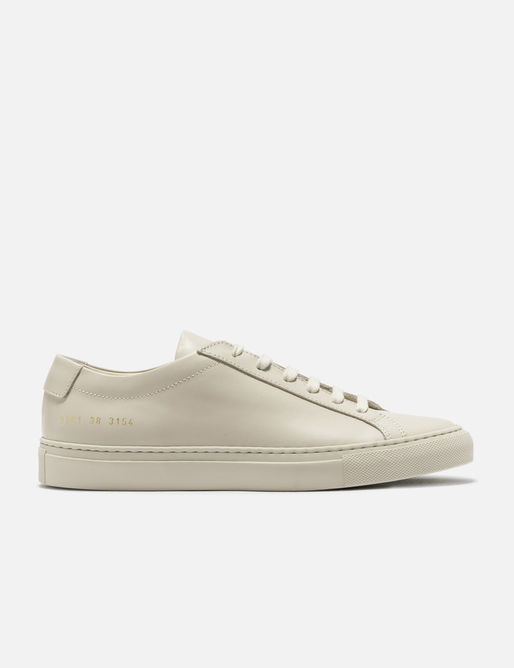 Common Projects Original Achilles Low Sneakers In Beige