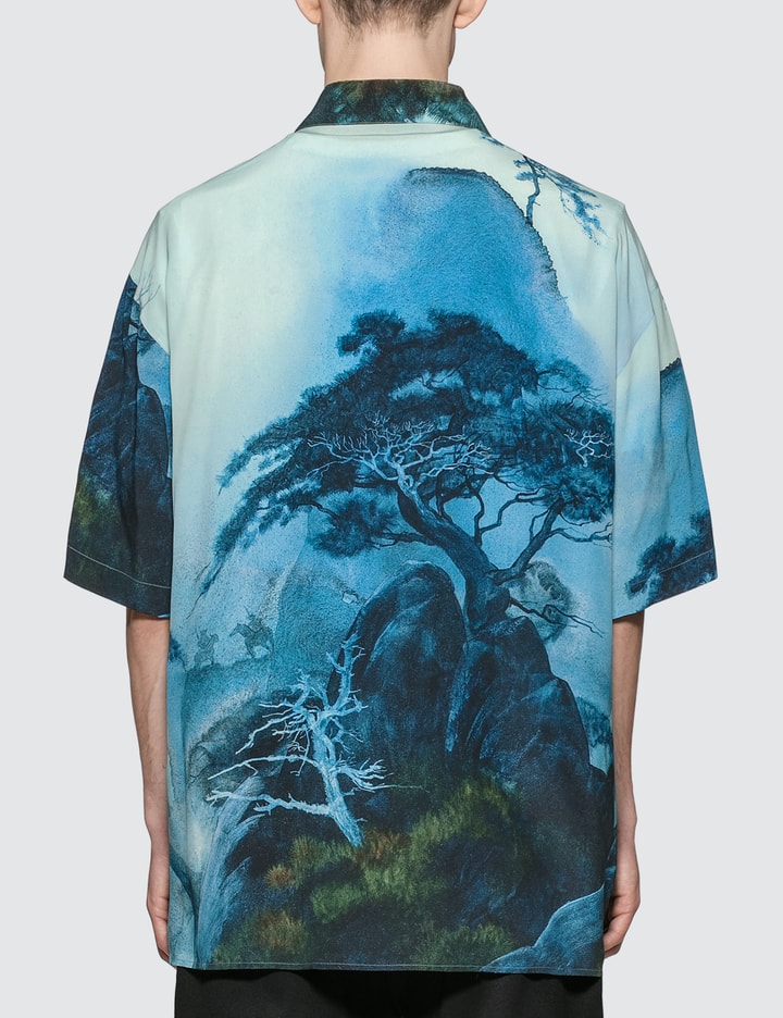 Dragon Garden Silk Shirt Placeholder Image