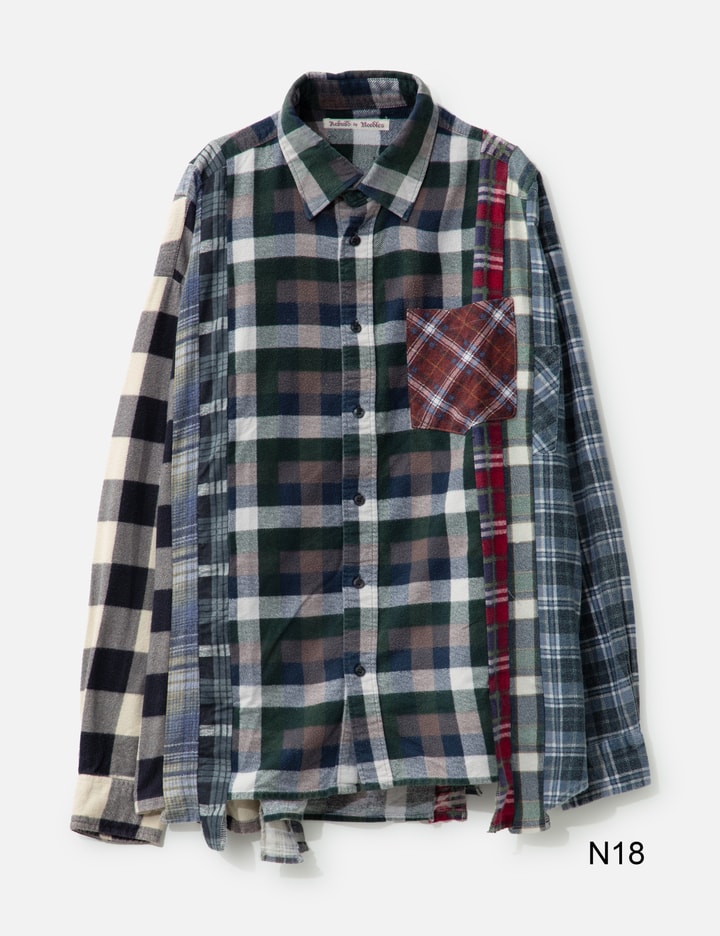 7 Cuts Wide Flannel Shirt Placeholder Image