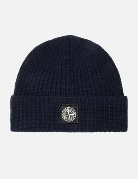 Stone Island Compass Logo Wool Beanie