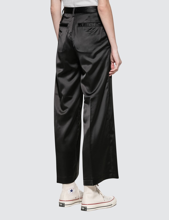 Satin Stretch Wide Leg Pants Placeholder Image