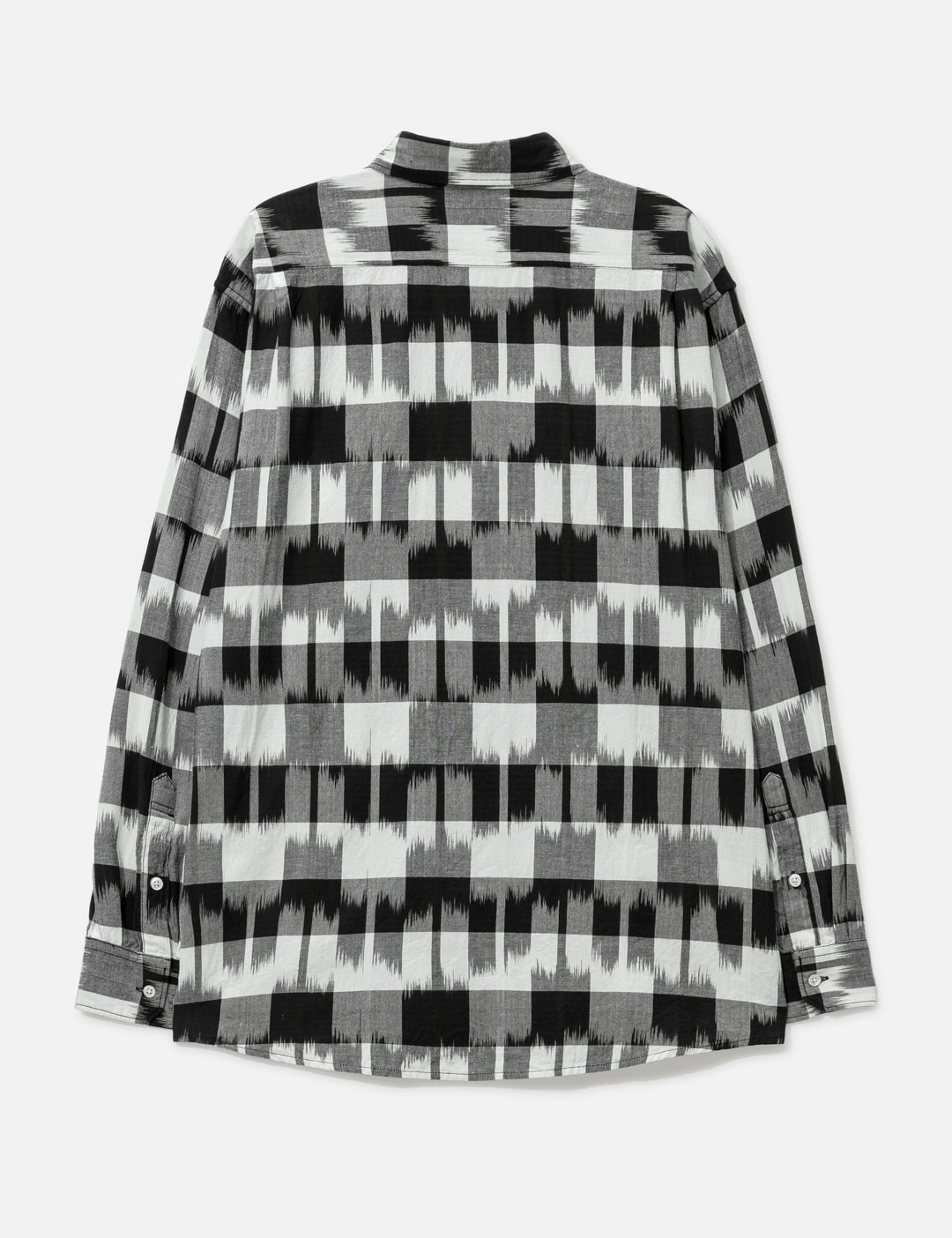 Ikat Check Regular Collar Shirt view 9