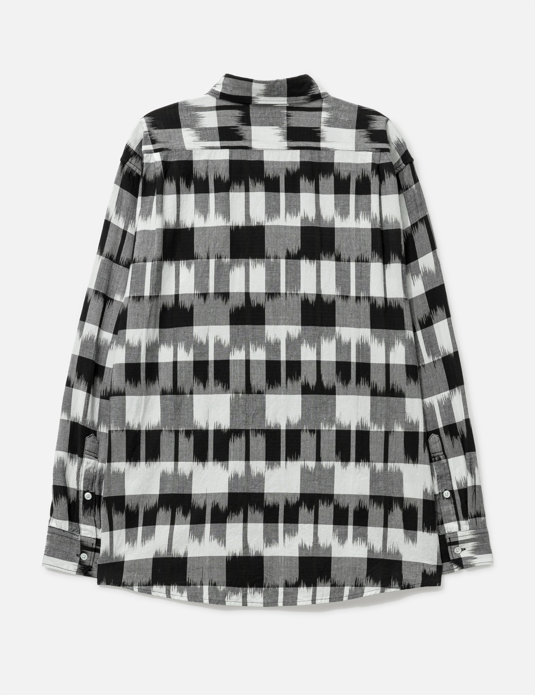 Ikat Check Regular Collar Shirt view 17