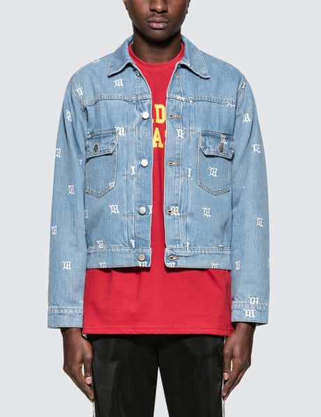 Misbhv Monogram Denim Jacket HBX - Main Image