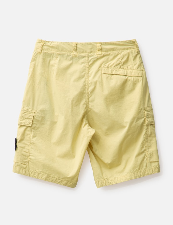 Shop Stone Island Regular Fit Cargo Bermuda Shorts In Beige