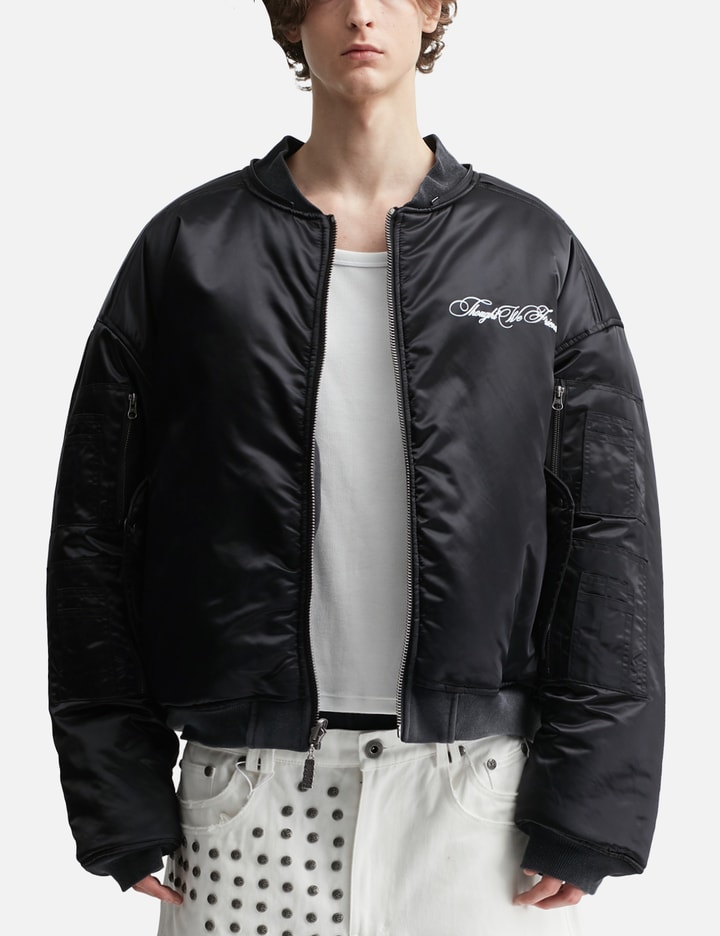 "Casey" Printed Reversible Bomber Jacket Placeholder Image