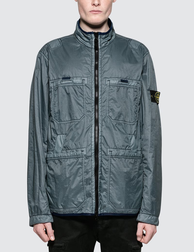 stone island lamy flock field jacket