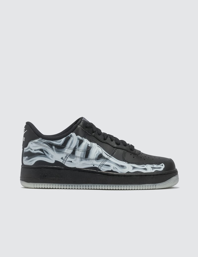NIKE AIR FORCE1 LOW ’07 SKELETON QS BLACK ナイキ エアフォース ワン ロー スケルトン スニーカー BQ7541-001 SIZE:27.5cm ▼SH3726