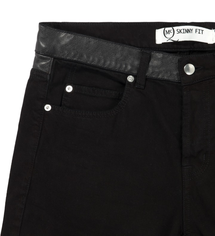 Darkest Black Recycled Skinny Jeans Placeholder Image