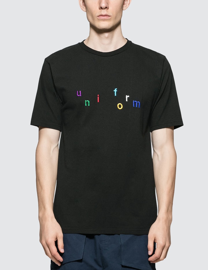 Colorful Embroidery T-Shirt Placeholder Image