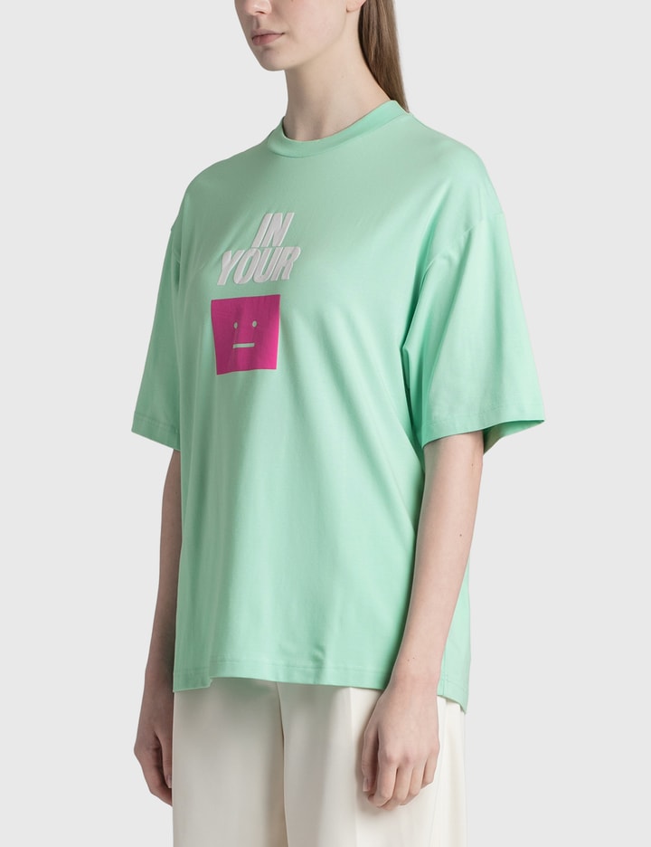 In Your Face Crewneck T-shirt Placeholder Image