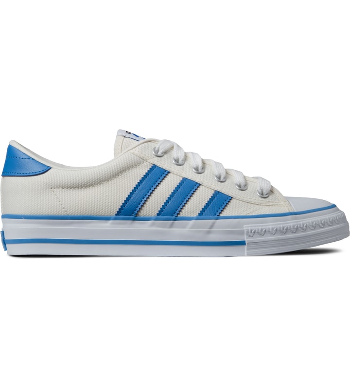 adidas Originals - Adidas Originals By NIGO White Shooting Star Low Top Sneakers | HBX adidas Originals - Adidas Originals By NIGO White Shooting Star Low Top Sneakers | HBX