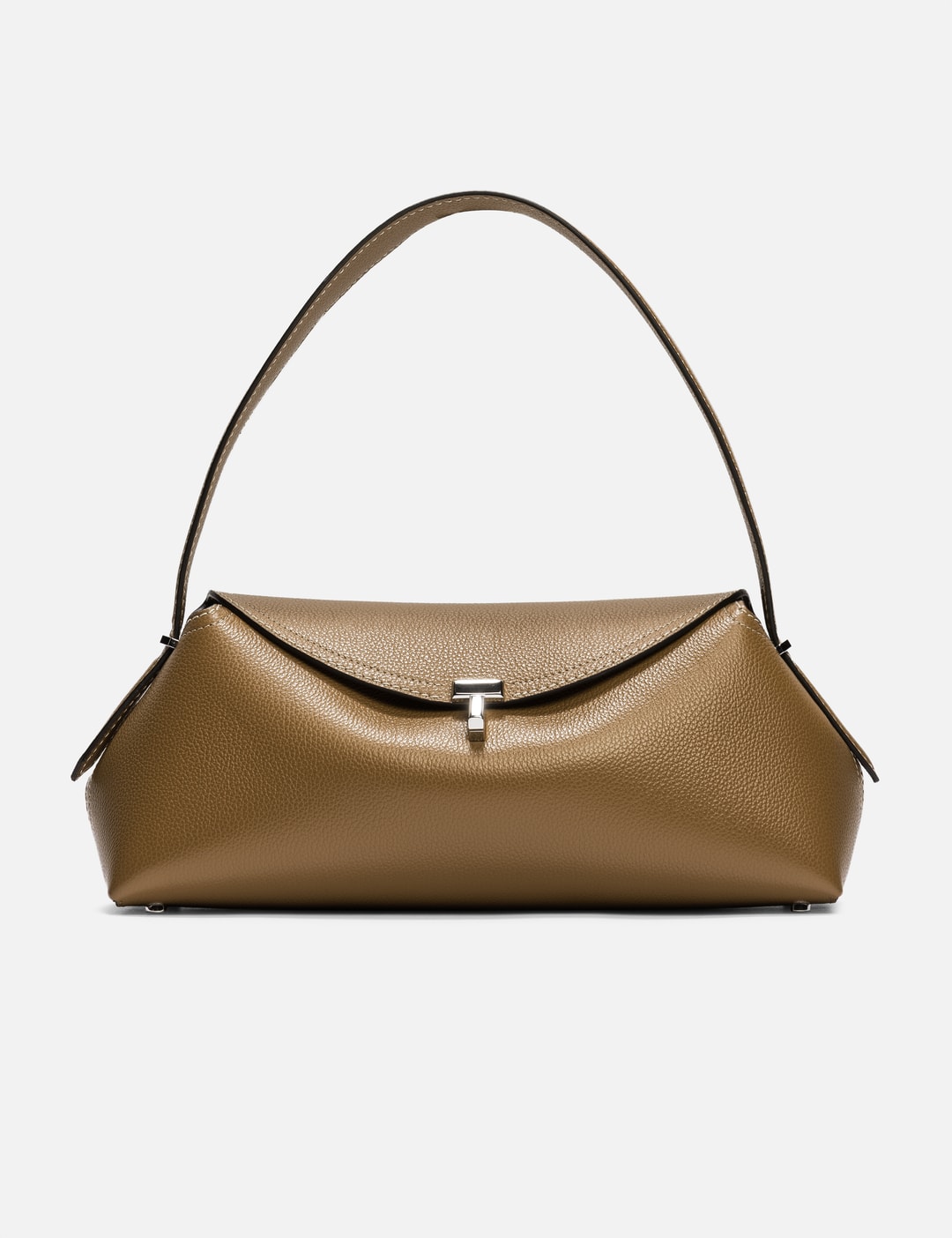 T-Lock Grained-Leather Shoulder view 8