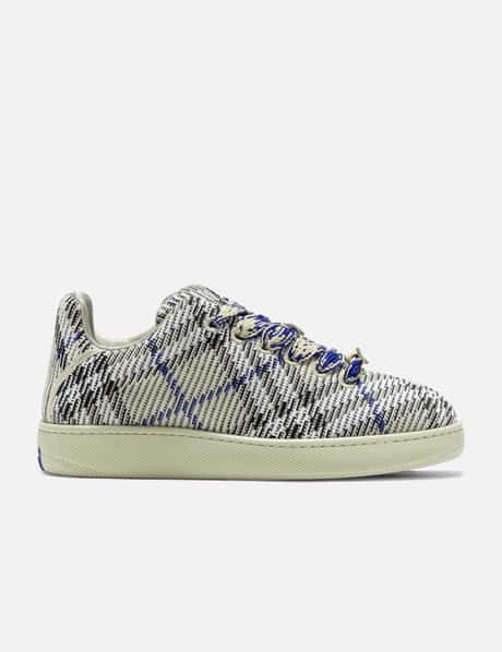 Burberry Check Knit Box Sneakers