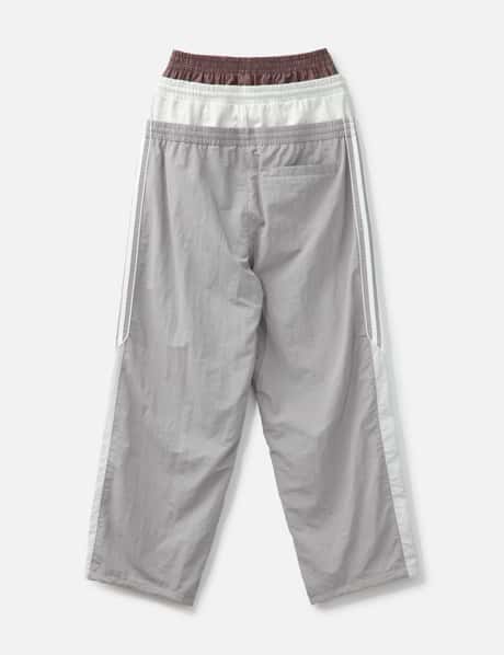 Protocol-Index 3 Layered Track Pants - Oversized, layered-waist 