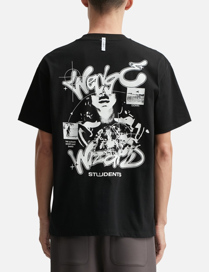 Students Golf Wizardry T-shirt In Black