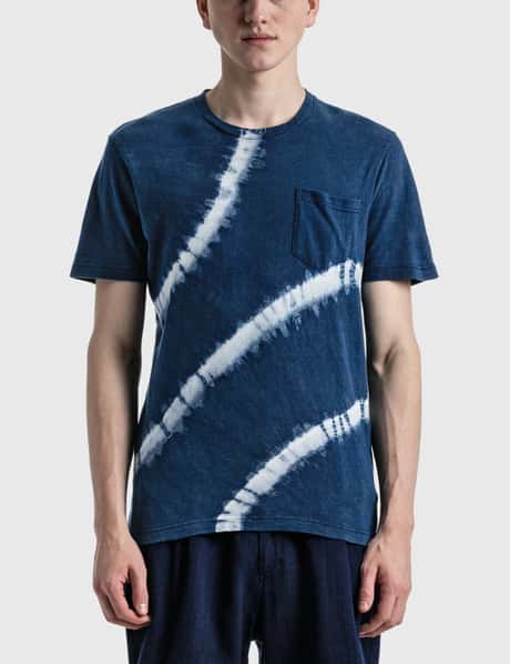 Printed Shibori Tie-Dye T-Shirt - Ready to Wear