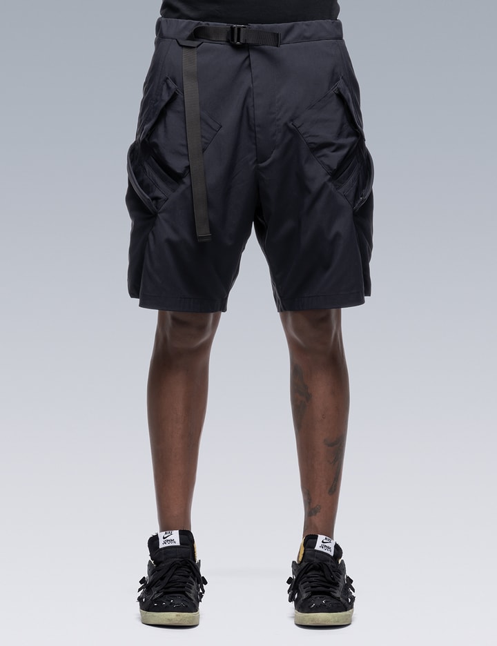 Acronym Nylon Stretch Bdu Short In Black