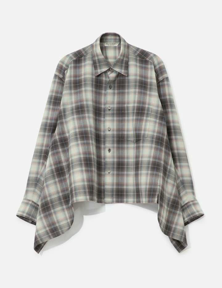 Beautiful People Double-End Fresco Flannel Check Shirt