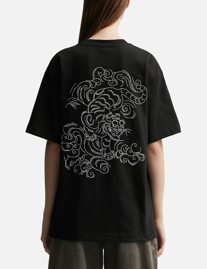 'Kenzo Star Tiger' Oversized Embroidered T-shirt Placeholder Image