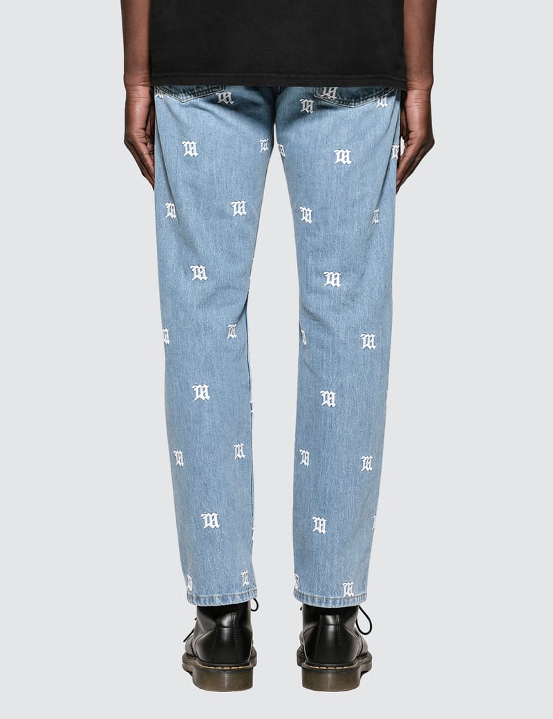 Misbhv - Monogram Denim Pants | HBX - Globally Curated Fashion and  Lifestyle by Hypebeast