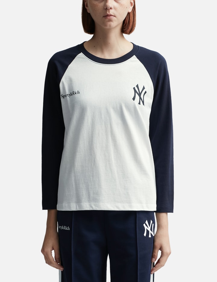 Yankees Serif Baseball T-shirt Placeholder Image