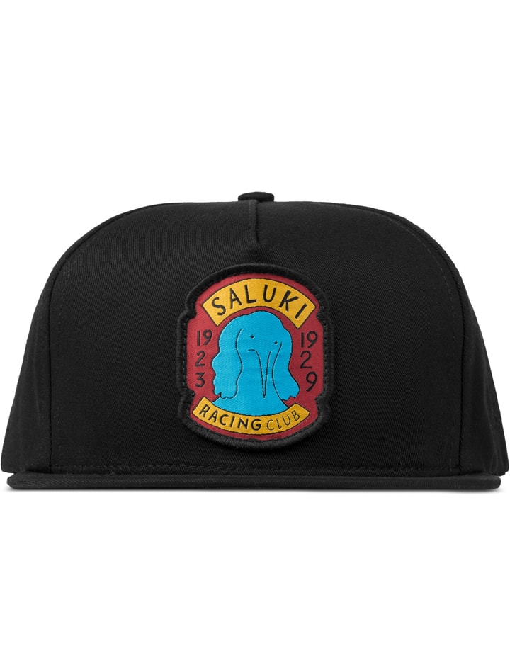 Black Saluki Life Snapback Cap Placeholder Image