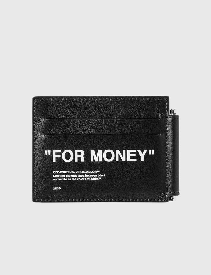 Calfskin Quote Bill Clip Wallet Placeholder Image