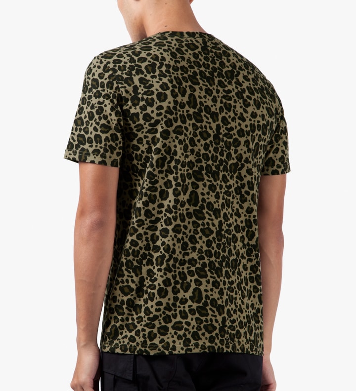 Carhartt Work In Progress Leopard Print S/S Pocket T-Shirt