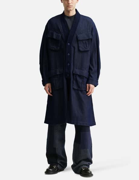 Haori Jungle Long Jacket Rinse view 14