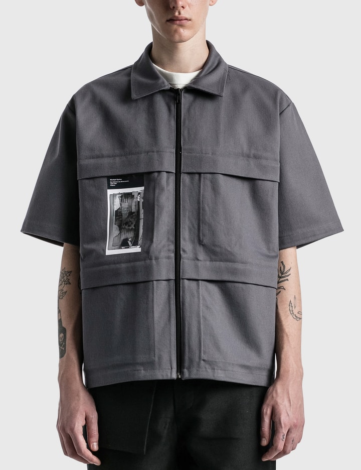 Cotton Zip-up Shirt Placeholder Image