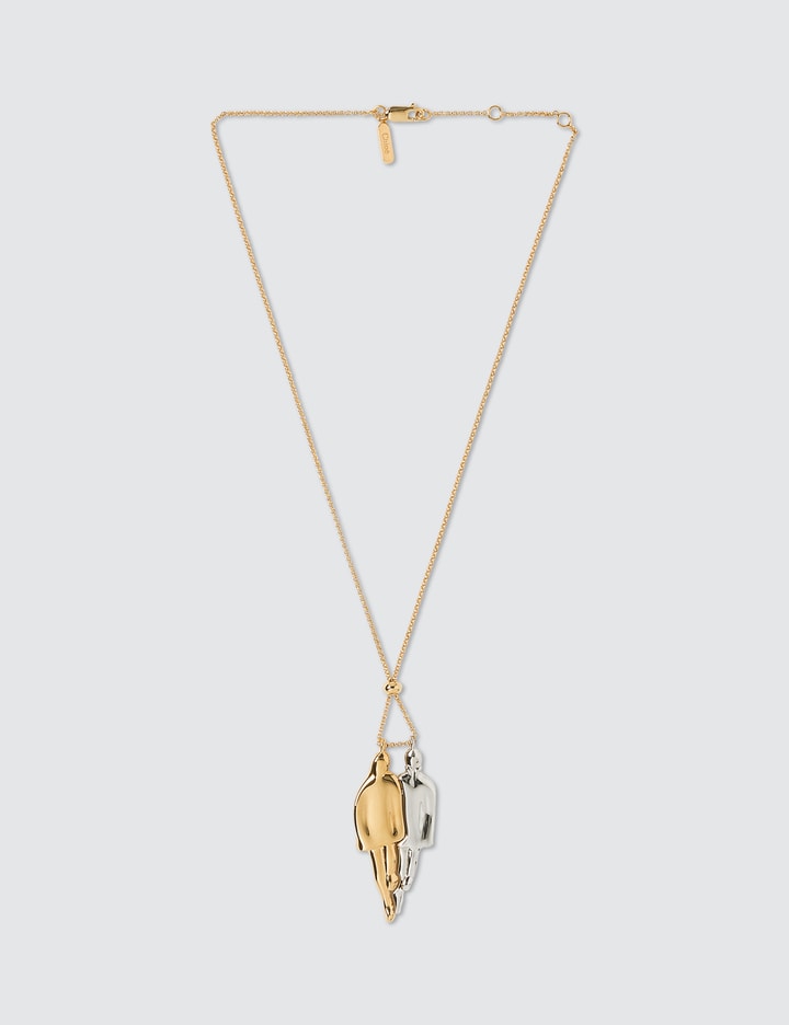 Two-tone Figure Pendant Necklace Placeholder Image