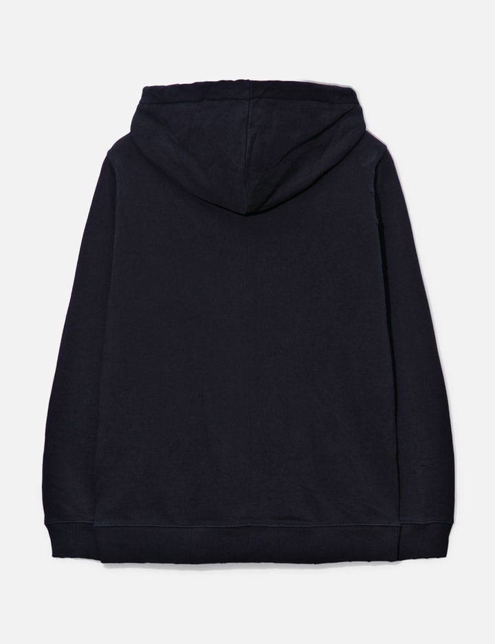 Shop Givenchy Destroyed Hoodie In Black