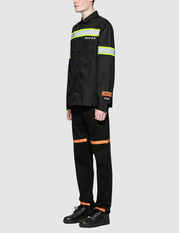 Reflective Twill L/S Shirt Placeholder Image