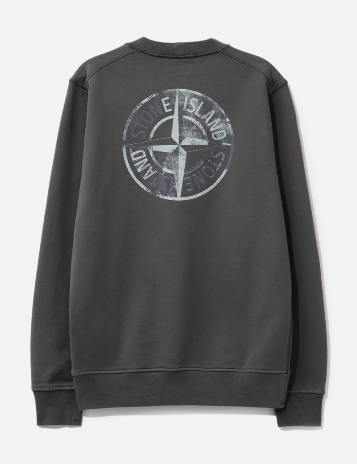 Stone Island Sweatshirt With Industrial Flow Print