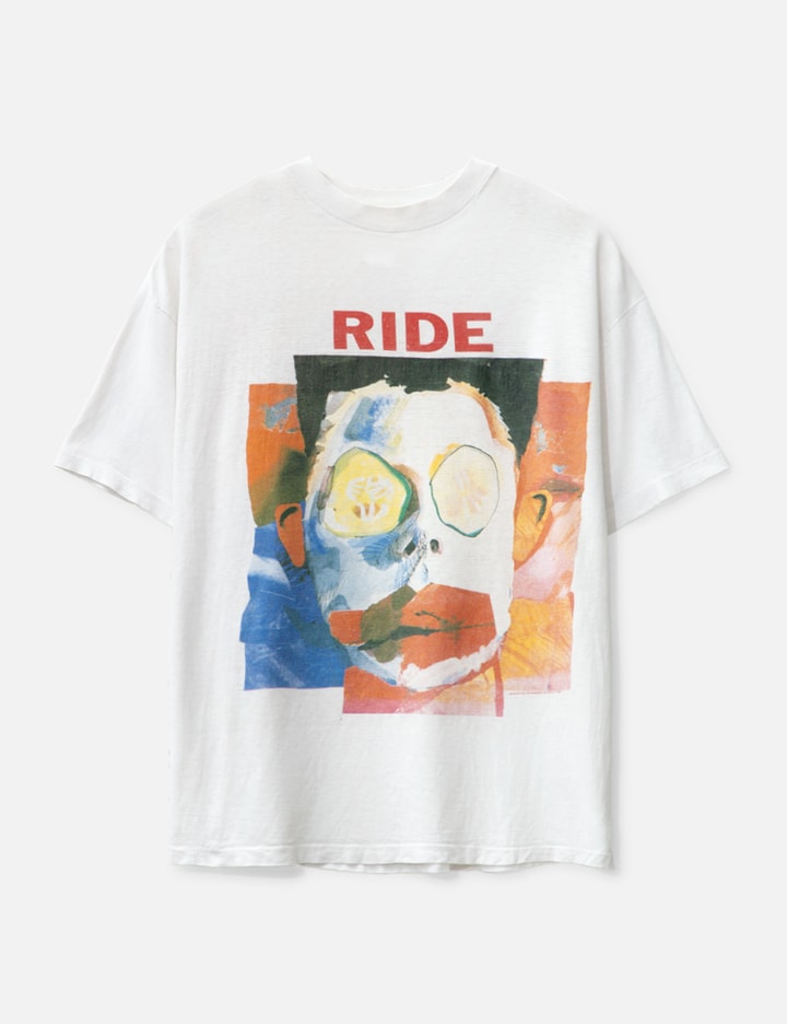 1992 Ride "Going Blank Again" White Tee Placeholder Image